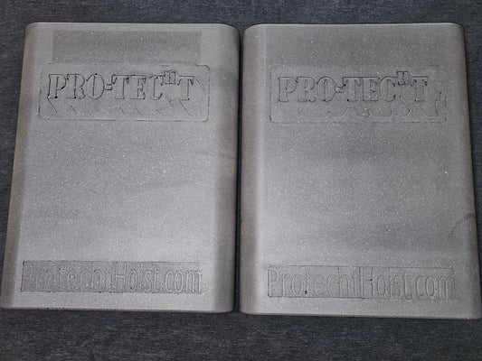 Protecht Hoist Pad Pair – Michigan-Made 2-Post Lift Door Protectors | DoorJammer Pro Alternative